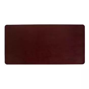 Прямоугольный коврик для мыши Легко чистится Грязеотталкивающий Нескользящий L темно-коричневого