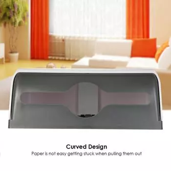 Прямоугольный настенный держатель для салфеток из АБС-материала, держатель для салфеток, домашний автомобильный органайзер для многоразовых бумажных полотенец белый