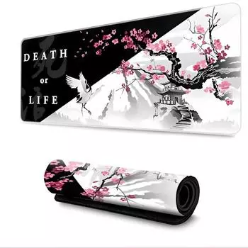 Прямоугольный нескользящий коврик для офисного стола, разноцветный коврик для компьютерной клавиатуры, резиновая основа, коврик для мыши, офисный коврик 1