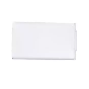 Прямоугольный нескользящий пластиковый поднос для еды с резиновой поверхностью для вечеринки