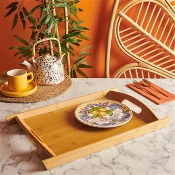 Прямоугольный поднос Bambum Mensa, средний