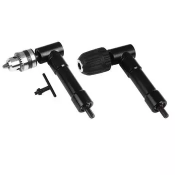 Прямоугольный преобразователь, адаптер для угловой дрели на 90 градусов, насадка для электрической дрели для дома и дома Metal Case with Key