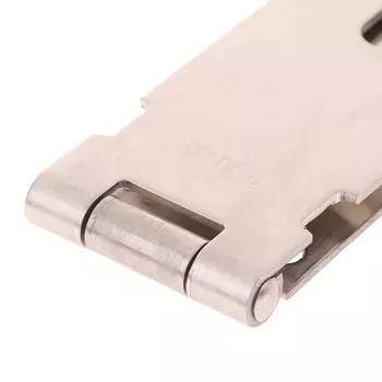 Прямоугольный противовзломный засов из нержавеющей стали для ворот, защелка для сарая, навесной замок, защелка для дверей, окон, шкафов, домашней безопасности as the picture