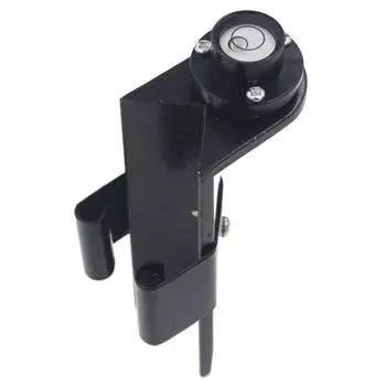 Прямоугольный пузырьковый уровень, пряжка для ремня, оптический портативный нивелир для центрирующего стержня, карбоновый полюс