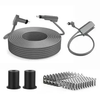 Прямоугольный сменный кабель Satellite V2 49,2 фута 1200 Мбит/с передача данных IP68 водонепроницаемый для