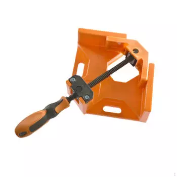 Прямоугольный зажим, угловой зажим с одной ручкой, зажим для деревообработки на 90 градусов