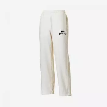 Прямые брюки New Balance UniClub NBMLEB1213 64 Кремовые S