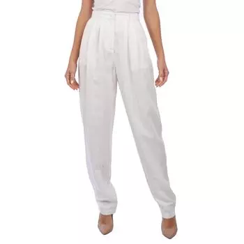 Женские прямые брюки палаццо 8N2P80 34-EU белый