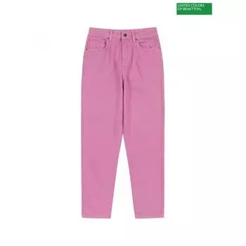 Прямые джинсовые брюки Benetton с высокой талией 3s 4lyx575c3 100_100/27