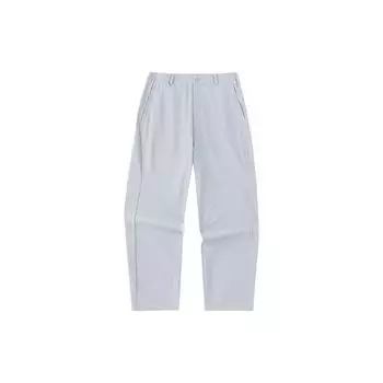 Прямые повседневные брюки Anta Champion Series со средней талией и пуговицами, мужские брюки серого цвета 152320508-2 S