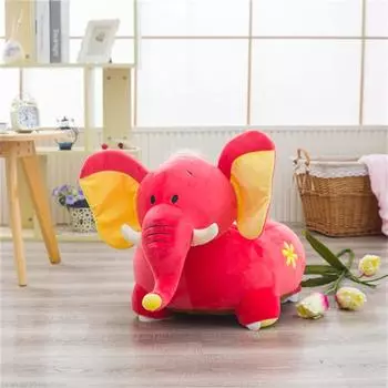 Прямые продажи Милый мультфильм животное ленивый диван жираф слоненок щенок дети татами табурет подарки 60*50cm