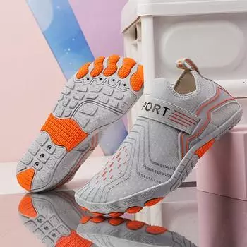 Прямые продажи Пятипалые амфибийные туфли для ручья Пляжные плавания Пары Йога Фитнес Забродная обувь 35 серый