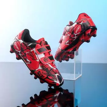 Прямые продажи с фабрики футбольные бутсы на липучках детские мужские и женские тренировочные футбольные бутсы для игры на искусственной траве 28