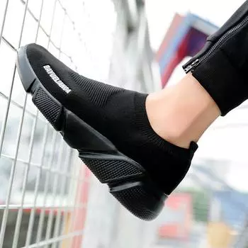 Прямые продажи с фабрики, мужская обувь, летняя новая корейская версия, трендовая спортивная обувь, пара, повседневная обувь для одного человека, обувь для пожилых людей, ленивая обувь 34