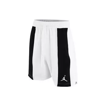 Прямые шорты для тренировок Jordan DRI-FIT со шнурком, мужские брюки, белые CZ4774-100 S