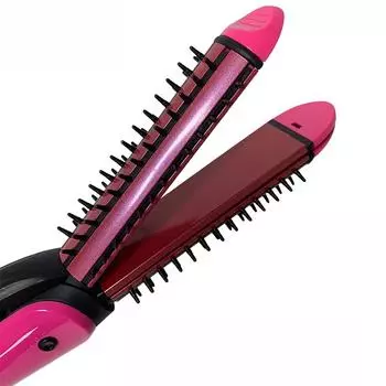 Прямые железные ролики, кукурузные зажимы для завивки волос, триада, многофункциональная щипцы для завивки, шина для выработки электричества с 3