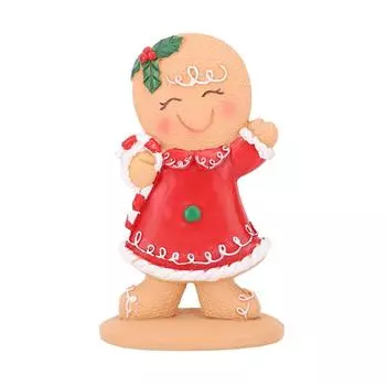 Пряничные фигурки для детей, креативные милые рождественские пряничные фигурки для украшения стола в магазине-баре