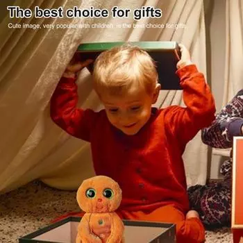 Пряничный человечек 6 дюймов плюшевая игрушка в виде пряника с большими глазами, наполнитель из полипропиленового хлопка, мягкий рождественский подарок для детей ясельного возраста Gingerbread Man