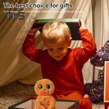 Пряничный человечек 6 дюймов плюшевая игрушка в виде пряника с большими глазами, наполнитель из полипропиленового хлопка, мягкий рождественский подарок для детей ясельного возраста Gingerbread Man