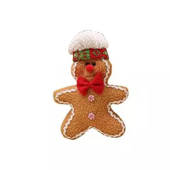 Пряничный человечек Веселое рождественское елочное украшение для носка Рождественский декор