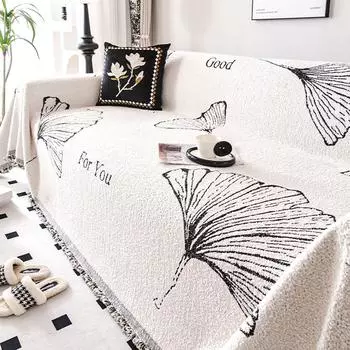 Пряжа Maomao, четырехсезонное универсальное полотенце для дивана, полное покрытие, нескользящий чехол для дивана с защитой от кошачьих царапин, подушка для дивана Pujiang 180*130cm