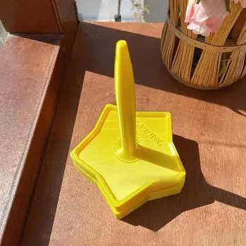 Пряжа-прядильщики/держатели блестящего дизайна. Держатель пряжи для вязания крючком и спицами. Портативный прядильщик пряжи. Органайзер для хранения пряжи. жёлтый