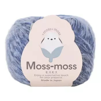 Пряжа ручной вязки Hamanaka Mossmoss Thick COL. 4 Синий 25 г примерно. 105м 3905