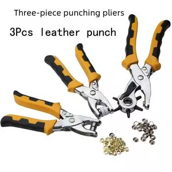 Пряжечные ремни - Дырокол и инструмент для установки люверсов для обуви и петель для пуговиц