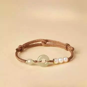 Пряжка безопасности плетеная ручная веревка женский ретро новый китайский регулируемый браслет студенты отправляют подругам ювелирные изделия