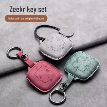 Пряжка для автомобильного ключа, совместимая с чехлом Zeekr 001 и X Key Cover — подходит для 24 моделей автомобилей Zeekr A + bracelet