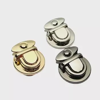 Пряжка для багажной фурнитуры: Замок для сумки Iron Duckbill, врезной замок, плетеный замок ручной работы