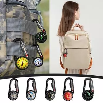 Пряжка для компаса для скалолазания, 5 цветов, дополнительные принадлежности для горного кемпинга, предметы для идентификации на открытом воздухе, 1 мл One Size