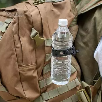 Пряжка для крепления инструментов рюкзака для скалолазания походный рюкзак для бутылки с водой топорик пряжка для крепления эластичного шнура чёрный