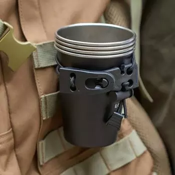 Пряжка для крепления инструментов рюкзака для скалолазания походный рюкзак для бутылки с водой топорик пряжка для крепления эластичного шнура чёрный