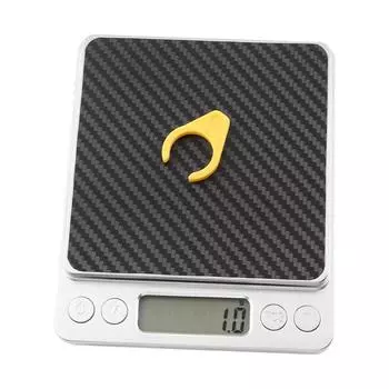 Пряжка для педалей черная желтая 29,2х22,5х16,9х3,5мм 2шт. чёрный