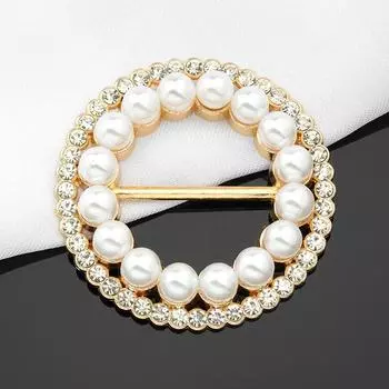 Пряжка для платка, угловой шелковый шарф, шаль, брошь