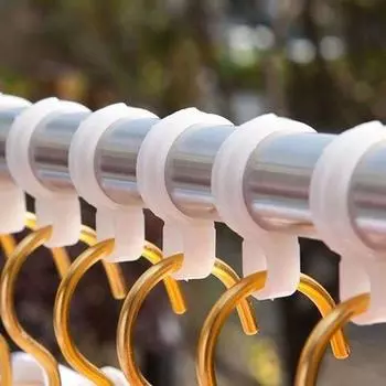 Пряжка для подвешивания брюк Вешалка для брюк Сушильная стойка для одежды Крепление для вешалки Крючок для вешалки для аксессуаров в гардеробе for 17-23mm tube