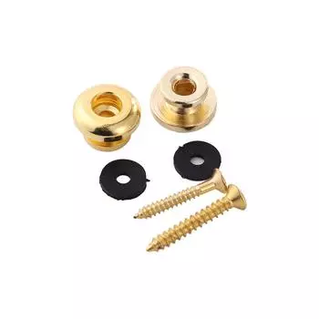 Пряжка для ремня Аксессуары для гитары Гитарные штифты Гитарные колышки Кнопка для ремня Замок для ремня Замки для ремня золотой