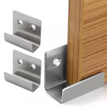 Пряжка для углового дисплея, 1 шт., настенный крепежный зажим, подвесной кронштейн для плитки с кодом, нержавеющая сталь B