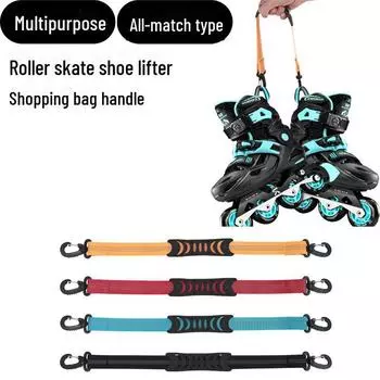 Пряжка и ручка для обуви для роликовых коньков, аксессуары для спорта на открытом воздухе оранжевый