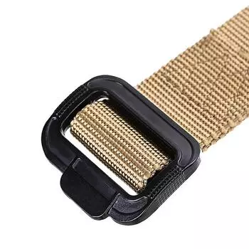 Пряжка из сплава, крючок Tactics, 3,8 см. Внутренний ремень, трехцветный нейлоновый тканый внутренний ремень. 120cm зелёный