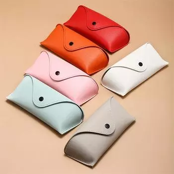 Пряжка однотонная коробка для очков с устойчивой к давлению антистатической коробкой и коробкой для солнцезащитных очков розовый