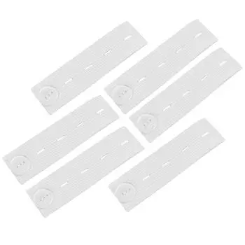 Пряжка-удлинитель для ремня, регулируемый пояс для беременных, пуговица-удлинитель, эластичная удлиняющая пуговица, белый белый