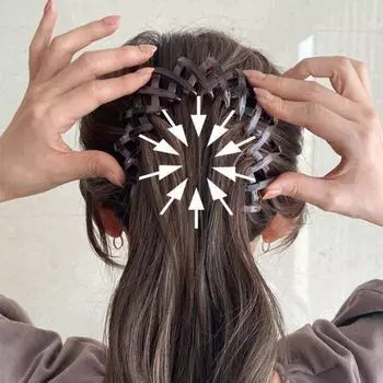 Пряжка в виде птичьего гнезда, коготь для женщин и девочек, зажим для волос, пряжка для хвоста, фиксированные заколки, заколки, корейские аксессуары для укладки волос