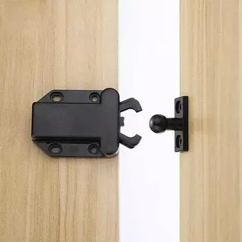 Пряжка замка Самоблокирующееся устройство отскока Доводчик двери Стопор шкафа Дверная всасывающая система Всасывающая система шкафа белый