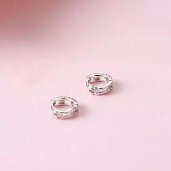 Пряжки для ушей Wave Hollow просты и незамысловаты в дизайне, милые и игривые серьги для уличной стрельбы, персонализированный тренд