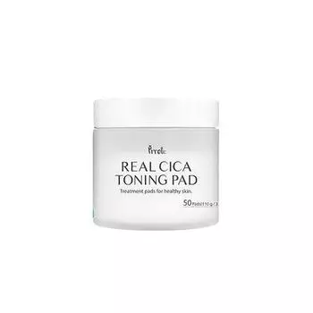 PRRETI Real Cica Toning Pad 50 пэдов / 110 г