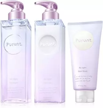Prunto Relight Serum Raw Collagen Raw Keratin Shampoo Treatment Hair Mask Set 380 мл 360 г 150 г Восстанавливающий & &