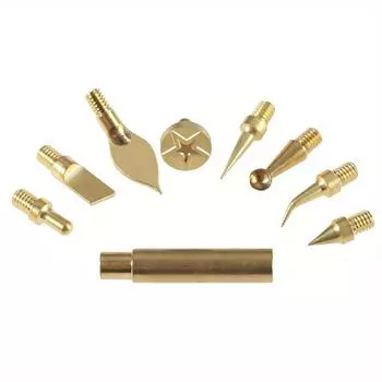 Prusa i3 MK3S+ Набор инструментов для 3D-принтера Модель Чистящий скребок Модифицировать Отделка: 8 шт. наконечников для паяльника + 1 шт. припой с разъемом 9pcs/set