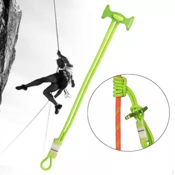 Прусик-шнур, скалолазный канат, 5,5 мм, вспомогательный шнур, 10 кН, плетеный строп для походов